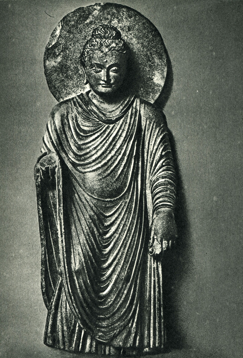21. Статуя Будды из Гандхары. II-III вв.