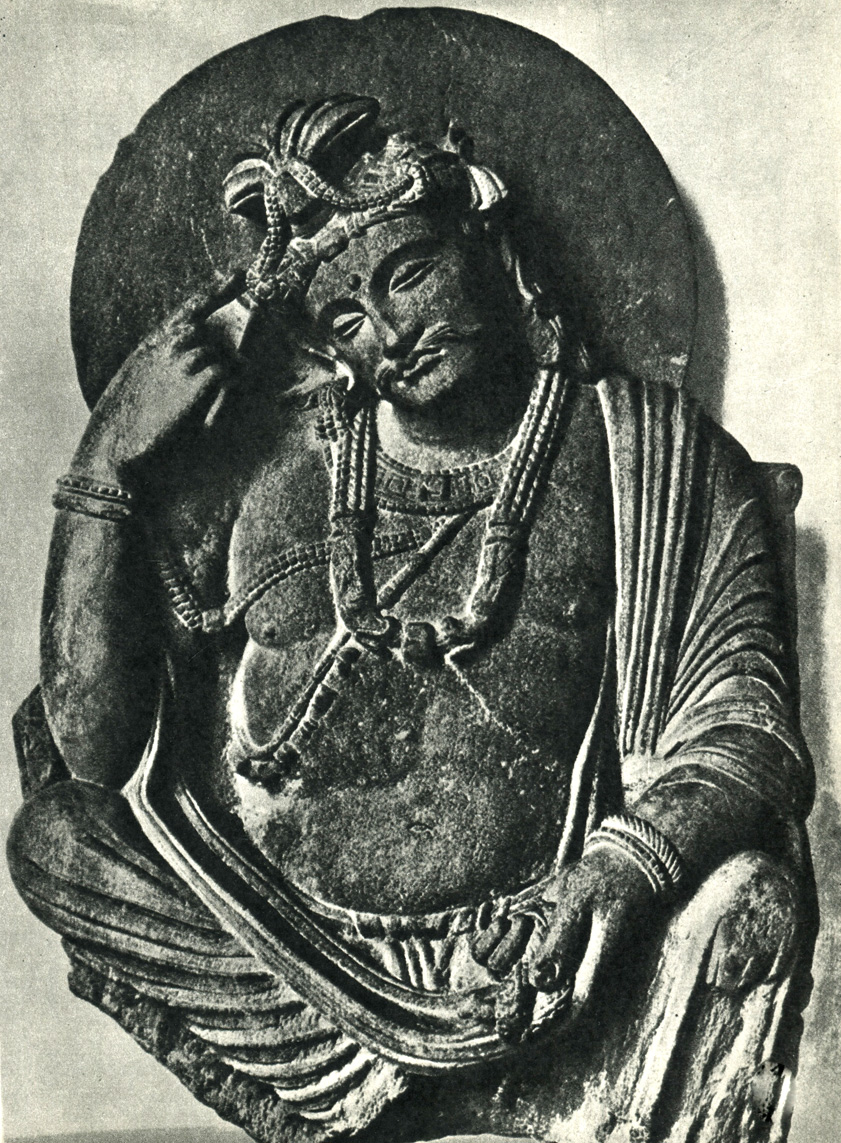 32. Статуя Бодисатвы из Гандхары. II-III вв.