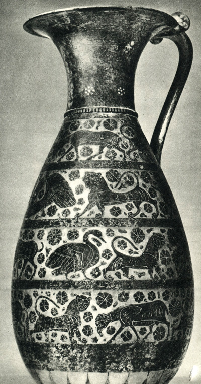 4. Коринфская ваза. Конец VII - начало VI в. до и. э