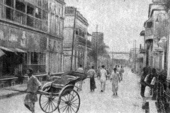 Рикша на улице Калькутты