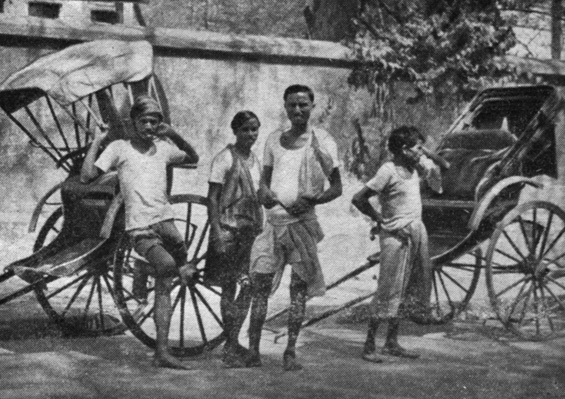 Рикши на отдыхе