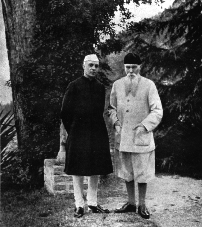 Неру и Н. К. Рерих в Кулу. 1942 г.